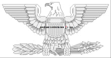 AF,MC Colonel, Navy Captain (0-6) insignia counted cross stitch pattern from Military XStitch.Com