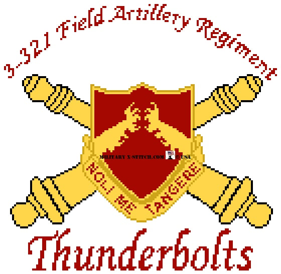 Field Artillery (FA), 3-321 Insignia PDF
