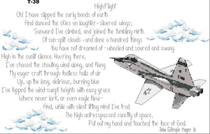 High Flight Poem with T-38