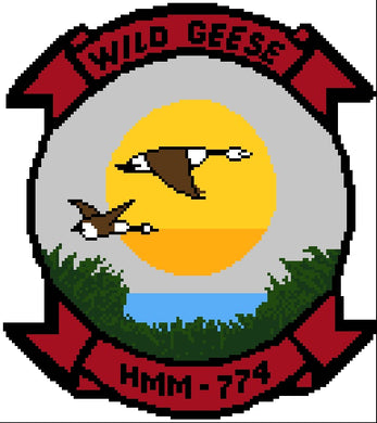 HMM-774 Wild Geese Insignia