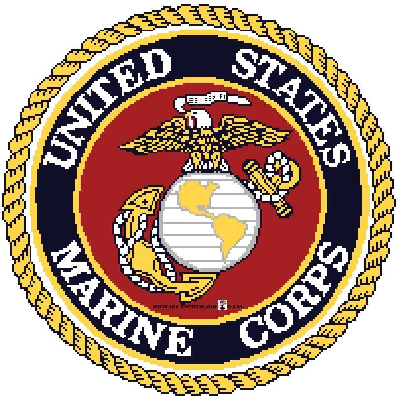 Marine Corps Emblem 14 in. PDF