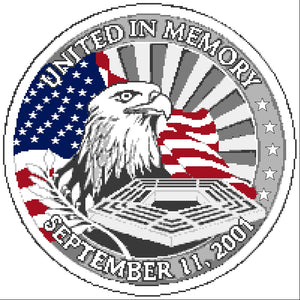 United In Memory (Sept 11, 2001) Emblem 14 in. PDF