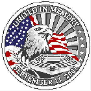 United In Memory (Sept 11, 2001) Emblem