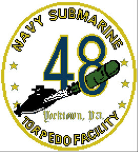 Navy Submarine Torpedo Facility Insignia