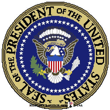 Presidential Seal Insignia – Military XStitch Com