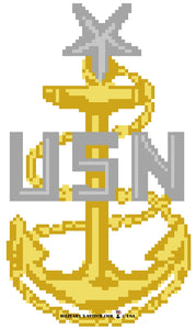 Navy SCPO Cap, Collar Insignia Small PDF