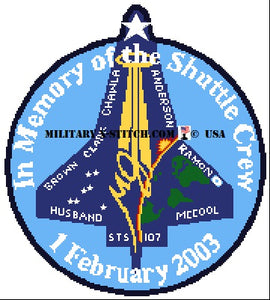 Space Shuttle Crew 2003, In Memory Of