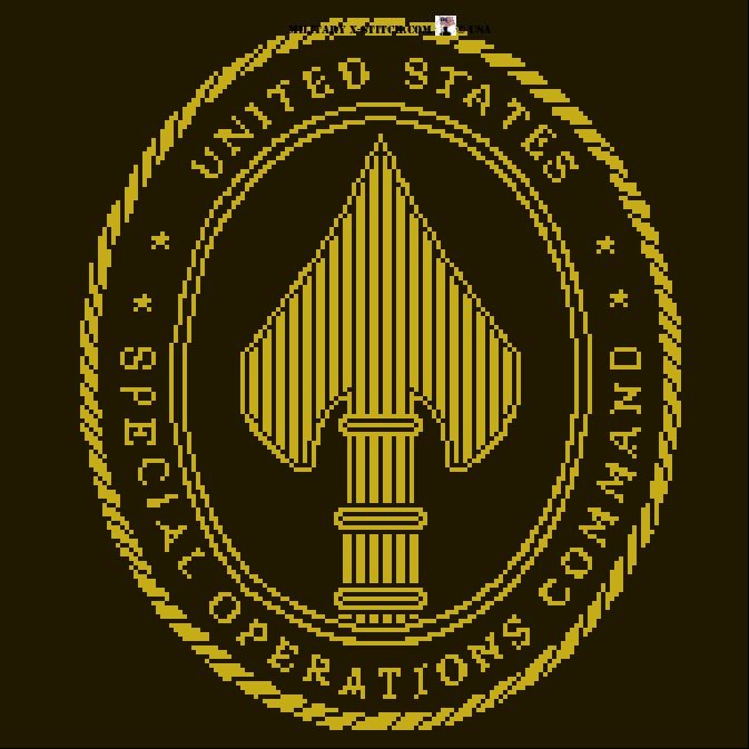 US Joint Special Operations Command Sticker Self Adhesive Vinyl USSOCOM