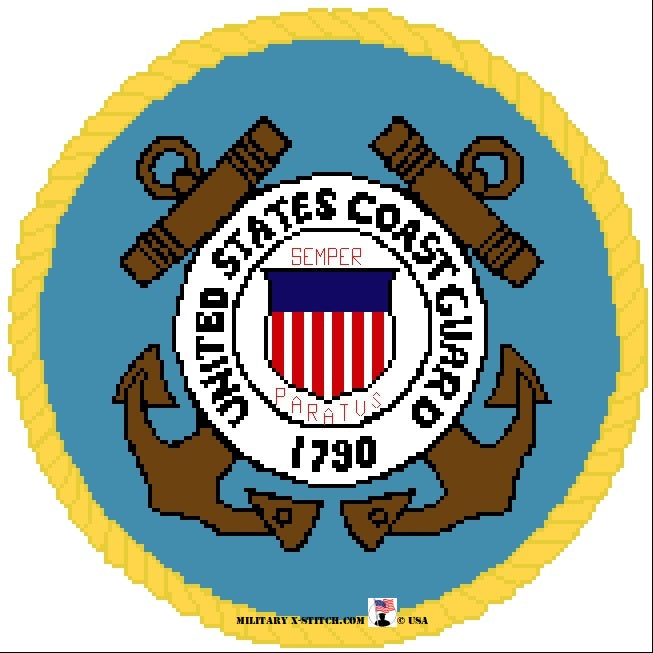 Coast Guard Emblem 12 in. PDF
