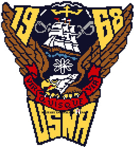 USNA Class Crest 1968