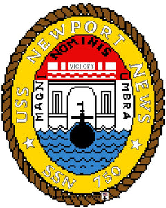 USS Newport News Insignia